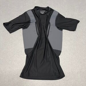 5.11 Tactical Series Holster Shirt Mens Large Black Grey Padded Compression Tee